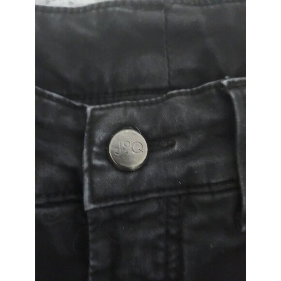 Jonny Q Vintage Jeans Made In Italy Black Straight Leg Lightly Distressed... - Picture 6 of 11